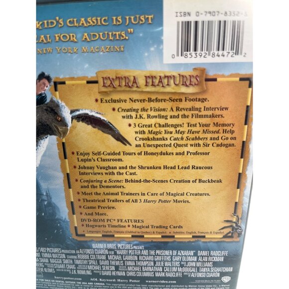 Harry Potter And The Prisoner Of Azkaban 2-Disc Full-Screen Edition DVD - Picture 3 of 4
